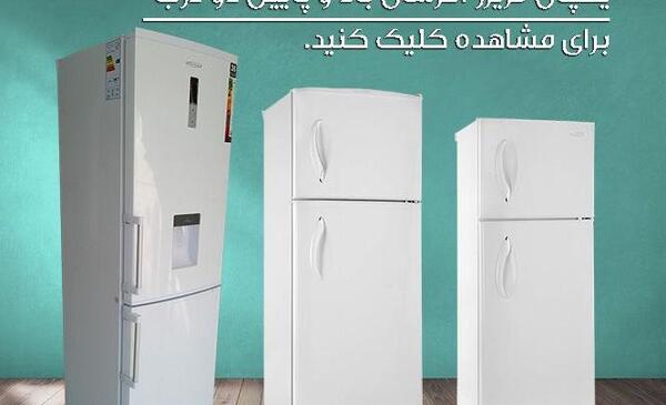 عکس داخل یخچال دوقلو امرسان