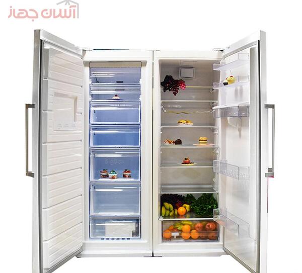 عکس داخل یخچال دوقلو امرسان