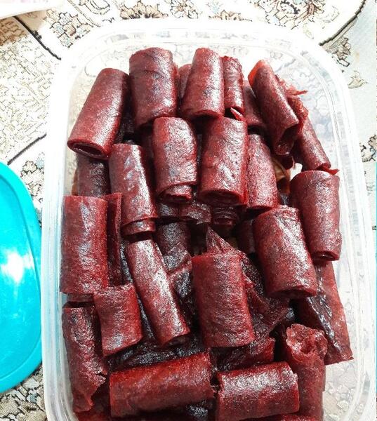 عکس لواشک آلو