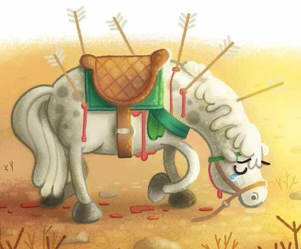 عکس نقاشی ذوالجناح
