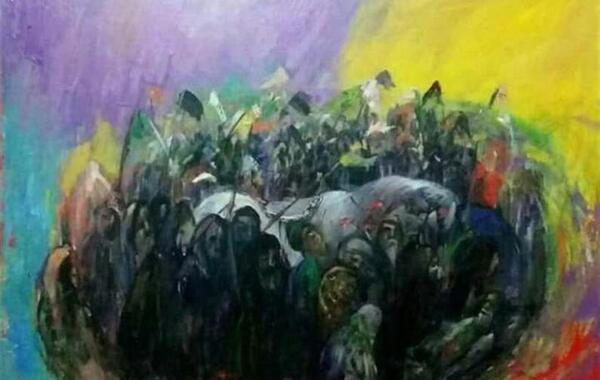 عکس نقاشی ذوالجناح