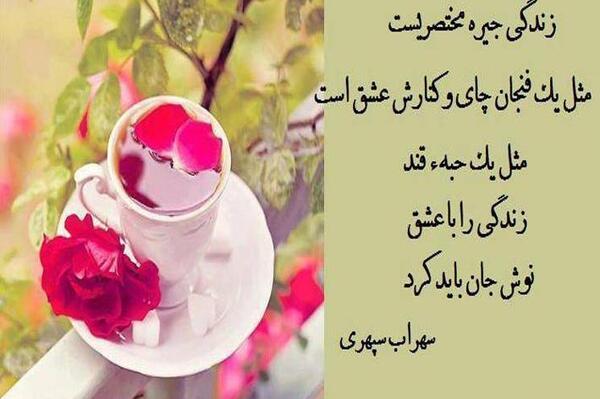 عکس نوشته زندگی جیره مختصریست