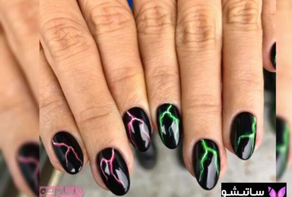 عکس ناخن طرح تولد