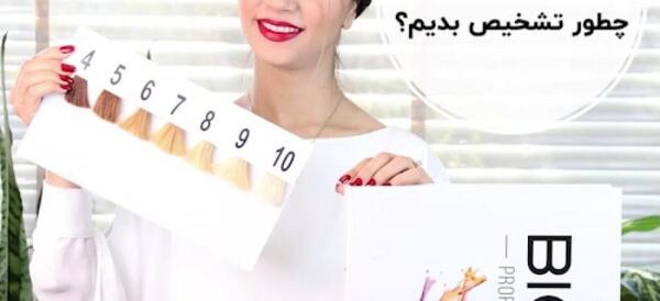 عکس رنگ پایه های دکلره