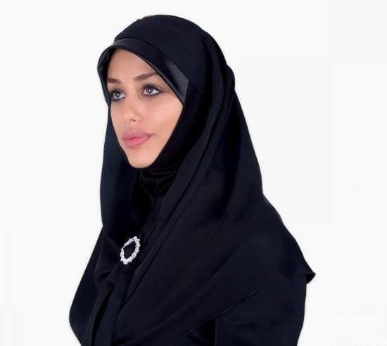 عکس آموزش دوخت مقنعه کرواتی