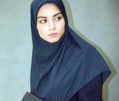 عکس آموزش دوخت مقنعه کرواتی