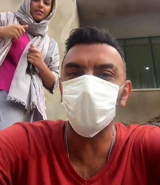 عکس واقعی ریحانه عشق مهراب خسته صدا