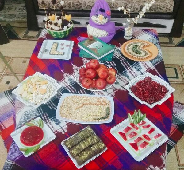 عکس شب یلدا لری