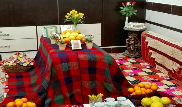 عکس شب یلدا لری