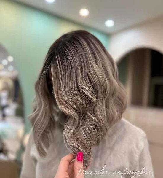 عکس رنگ مو لایت