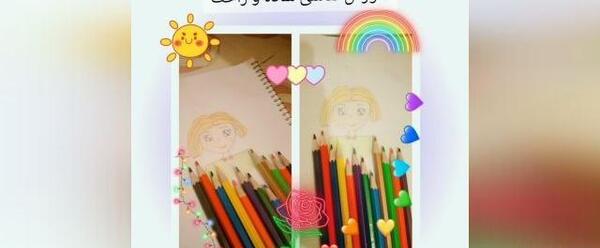 عکس نقاشی ساده و زیبا و کیوت