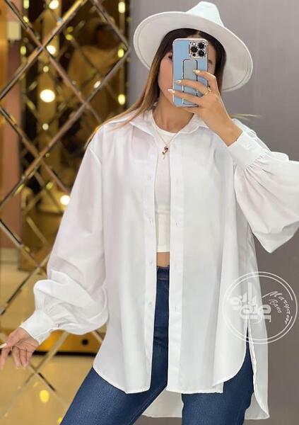 عکس شومیز یقه مردانه
