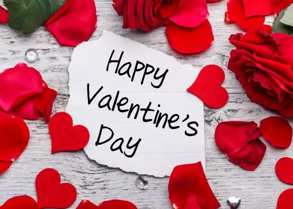 عکس پیام تبریک ولنتاین عشقم