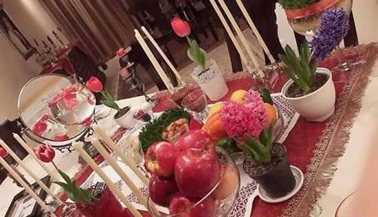 عکس های تزیین سفره هفت سین