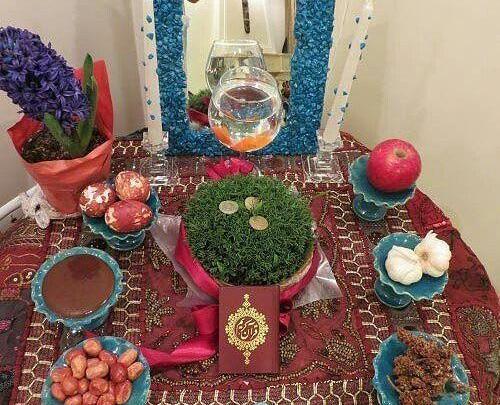 عکس های تزیین سفره هفت سین