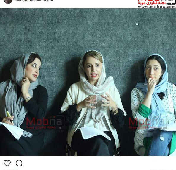 عکس شبنم قلی خانی و آشا محرابی