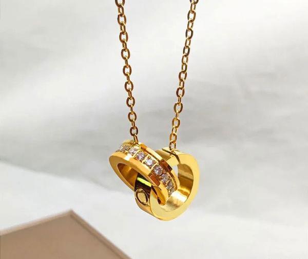 عکس گردنبند طلا دخترانه