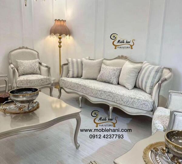 عکس مبل طلایی