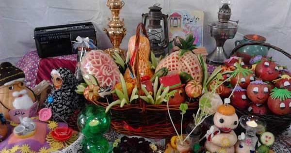 عکس ایده هندوانه یلدا