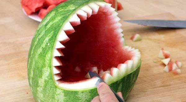 عکس ایده هندوانه یلدا