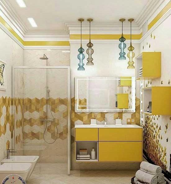عکس ایده دیزاین دستشویی