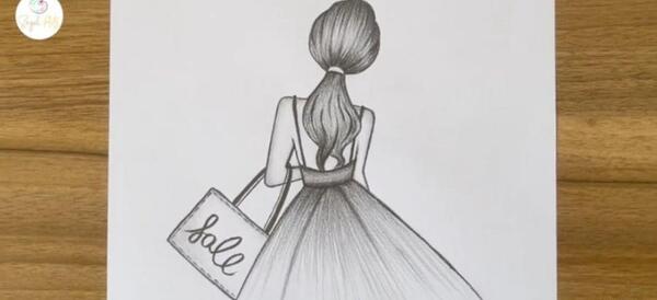 عکس نقاشی دخترانه چهره