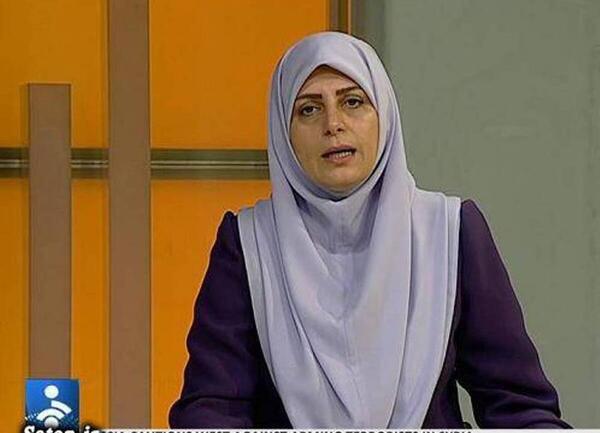 عکس مجری زن خوش صدا