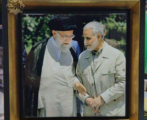 عکس حاج قاسم و آقا
