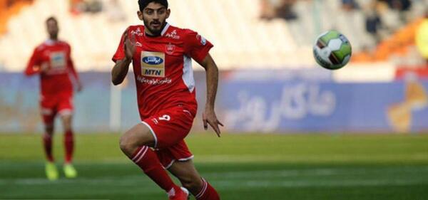 عکس مهدی ترابی با لباس استقلال