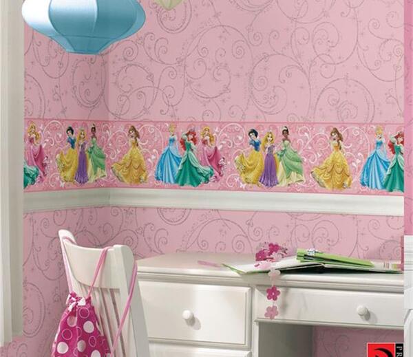 عکس کاغذ دیواری صورتی دخترانه
