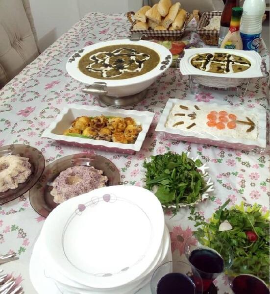عکس آش رشته کشک