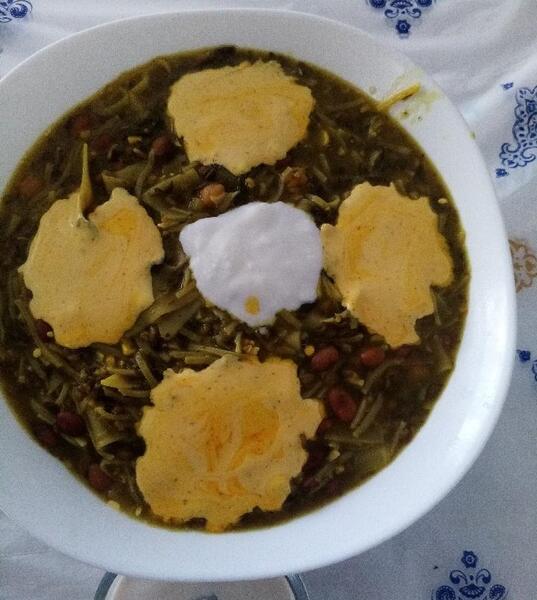 عکس آش رشته کشک