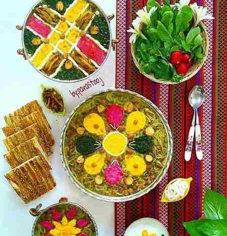 عکس آش رشته کشک