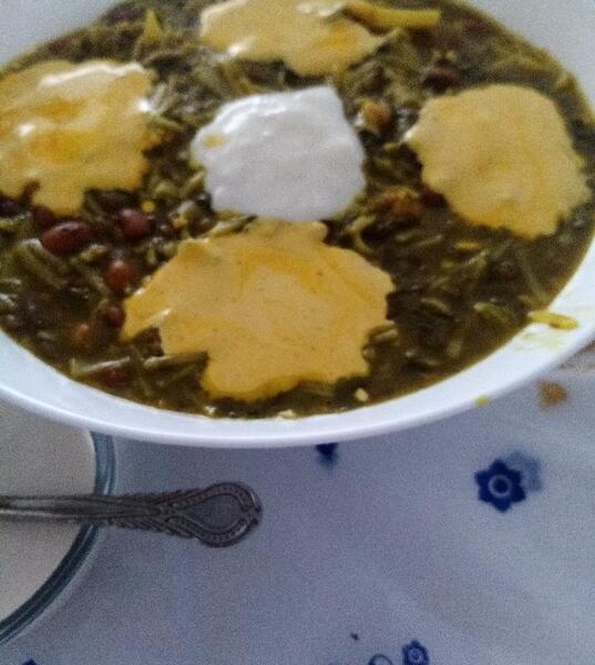 عکس آش رشته کشک