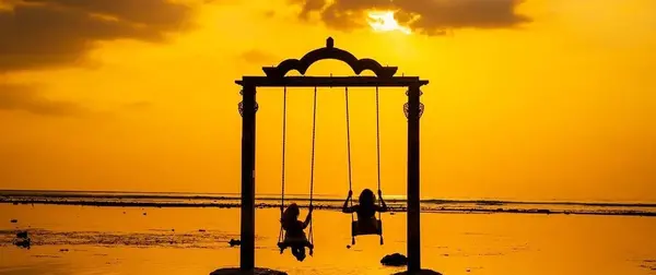 عکس نوشته غروب شاد