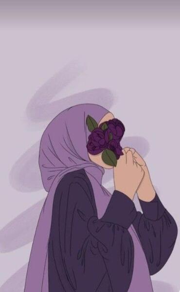 عکس تصویر دختر با حجاب فانتزی