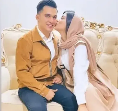 عکس پریا و شوهرش