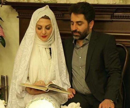عکس پریا و شوهرش