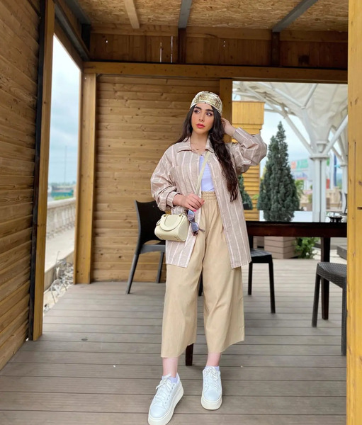 عکس شلوار واید لگ