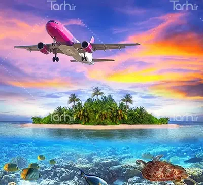 عکس هواپیما حمل و نقل