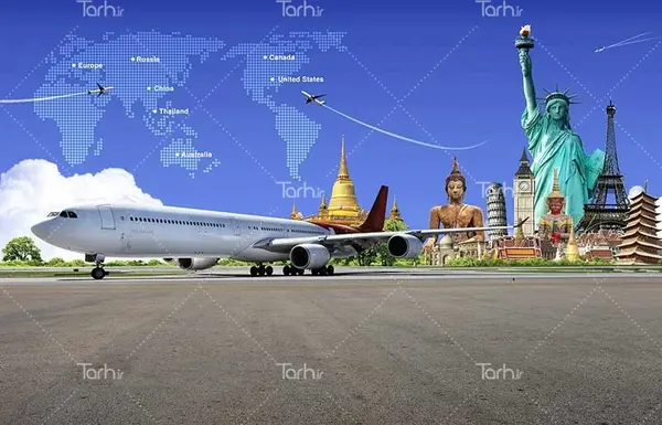 عکس هواپیما حمل و نقل