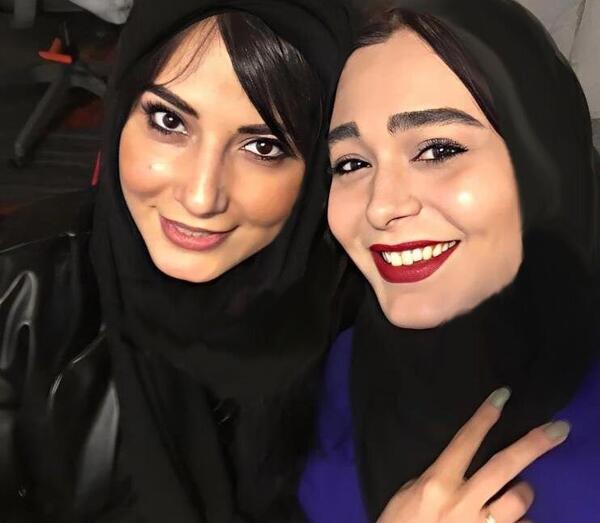 عکس سانیا سالاری و پانته آ بهرام