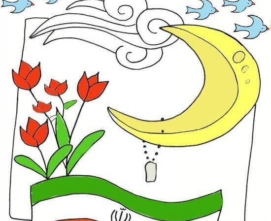 عکس نقشه ایران نقاشی