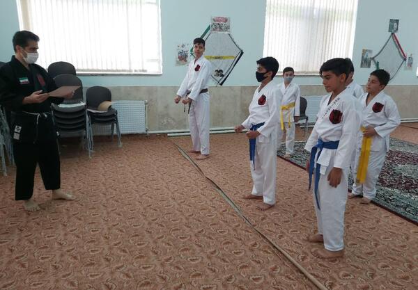 عکس حکم کمربند زرد کاراته