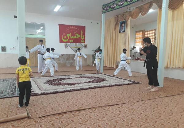عکس حکم کمربند زرد کاراته