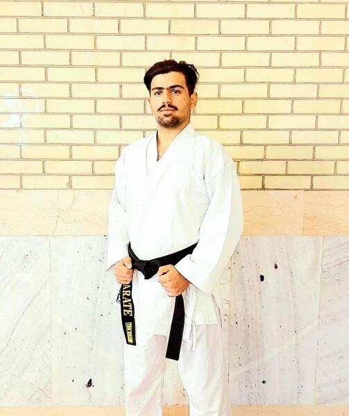 عکس حکم کمربند زرد کاراته