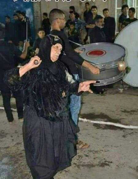 عکس خنده دار طبل محرم