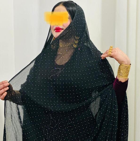 عکس چادر نگینی بندری