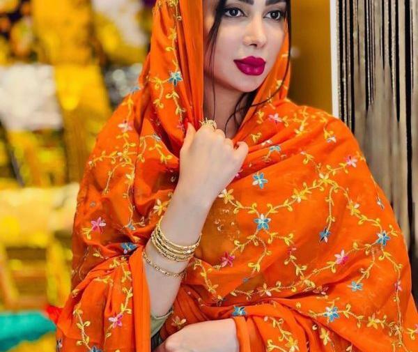 عکس چادر نگینی بندری