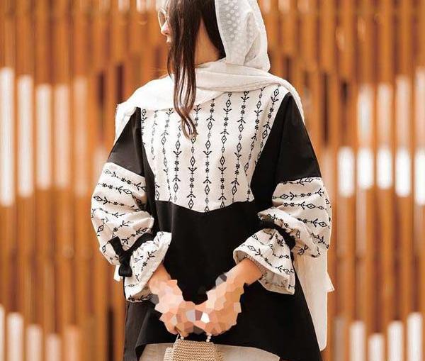 عکس مدل مانتو جدید کوتاه جلو بسته